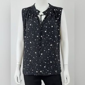 Mixology NYC Decker Black and White Stars Tank Top
